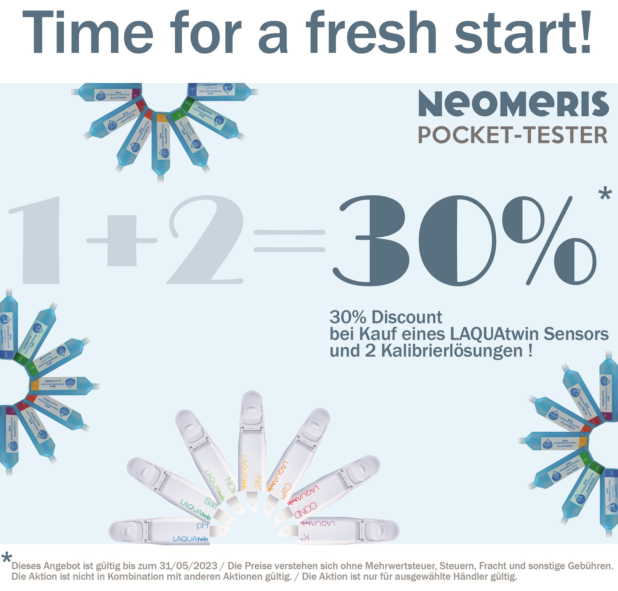 . Aktionsbedingungen auf dem Flyer dargestellt. Aktion gültig bis 31.05.2023