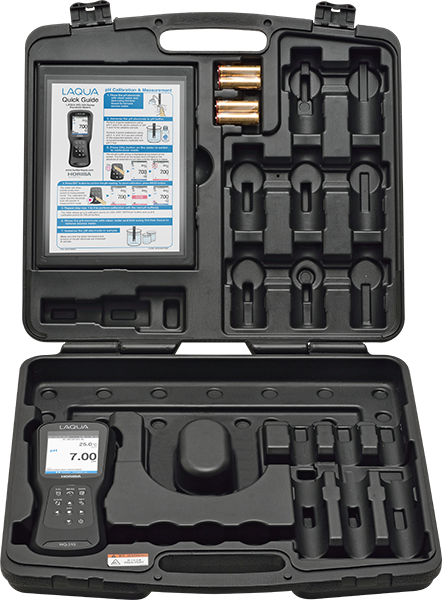 Horiba LAQUA WQ320-K – 2 channel professional measuring device for various parameters in analysis case