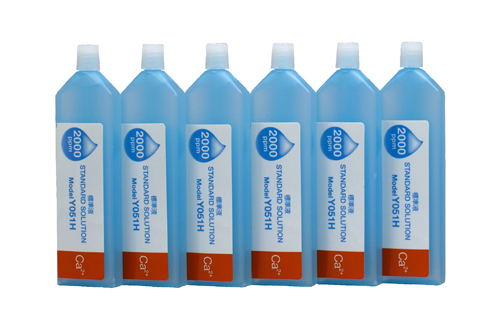 Horiba 6-pack Calcium Standard Solution 14ml bottle row