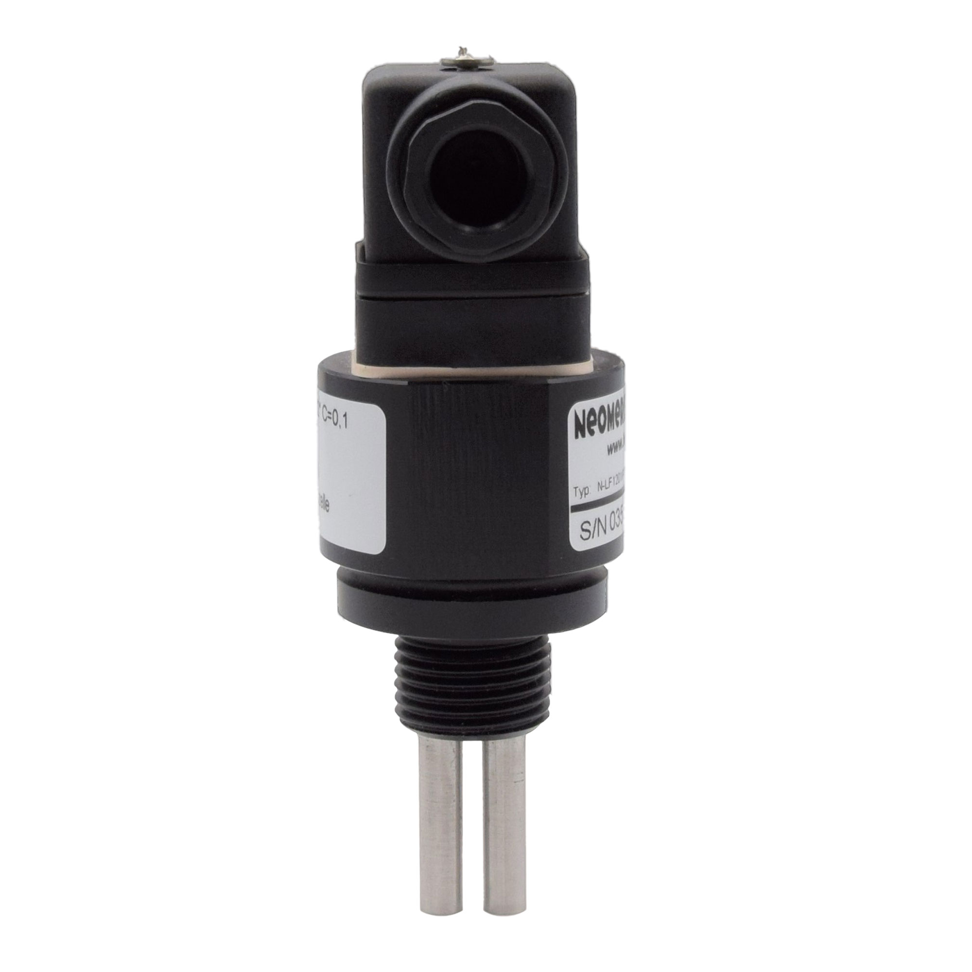 N-LF3401 conductivity measuring cell C=0.1 with PT100, 3/4 inch screw-in cell and solenoid valve connector