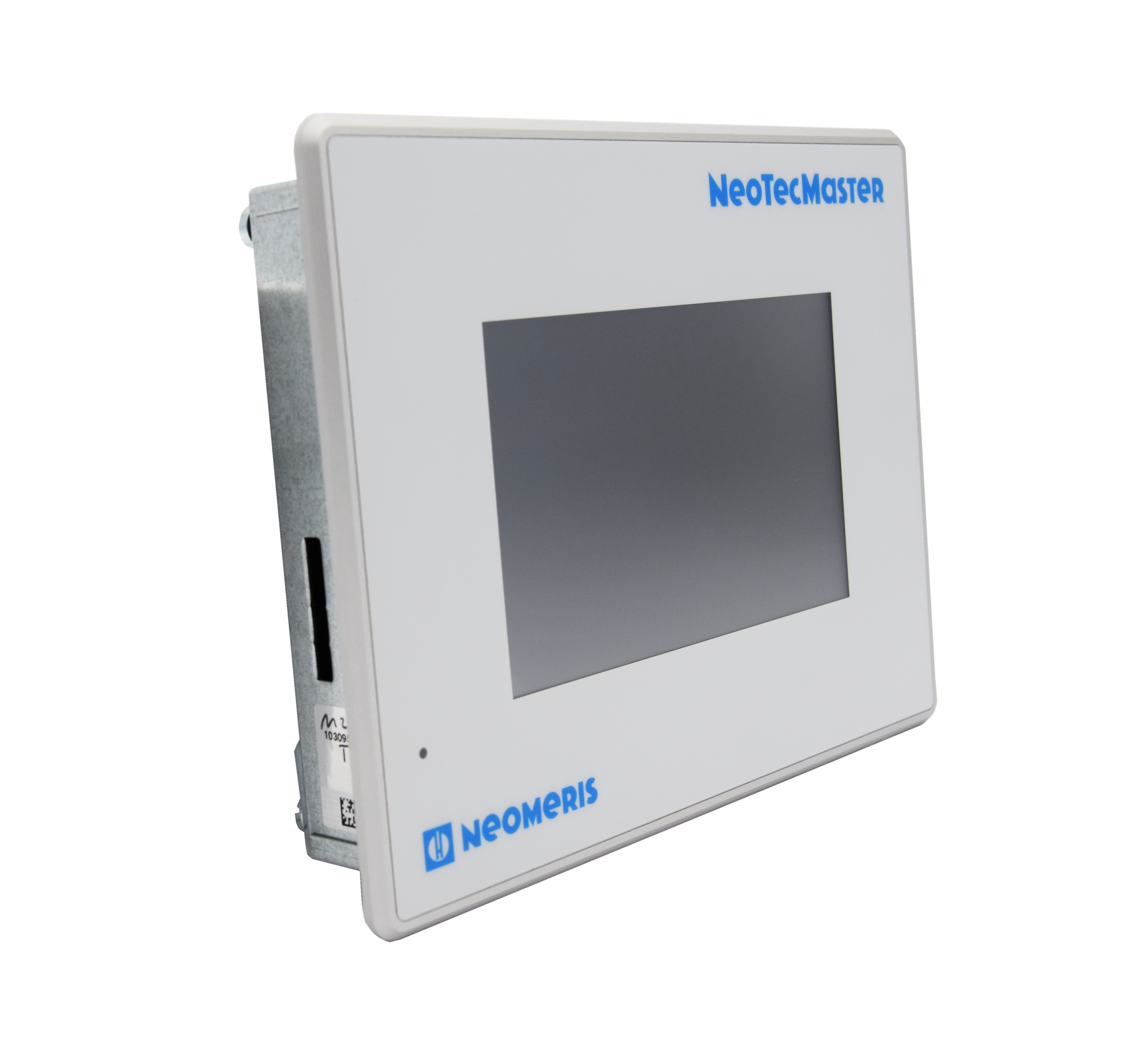 NeoTecMaster® 5 Zoll Frontansicht, Touchscreen aus, signalstarke Anzeige, flaches Steuergehäuse