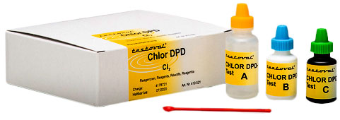 Testoval Chlor DPD-Reagenzien Nachfüllpackung