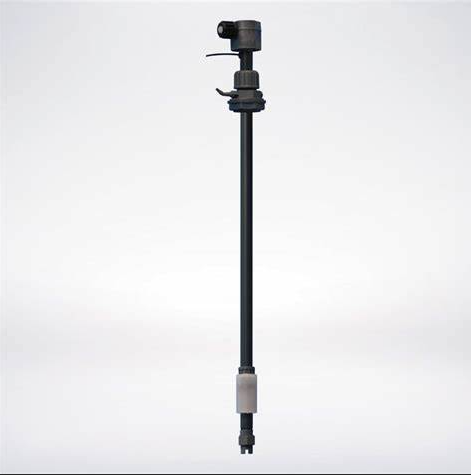 emec EPDM suction lance with 122cm immersion length - BNC plug for connection to K and VMS pumps