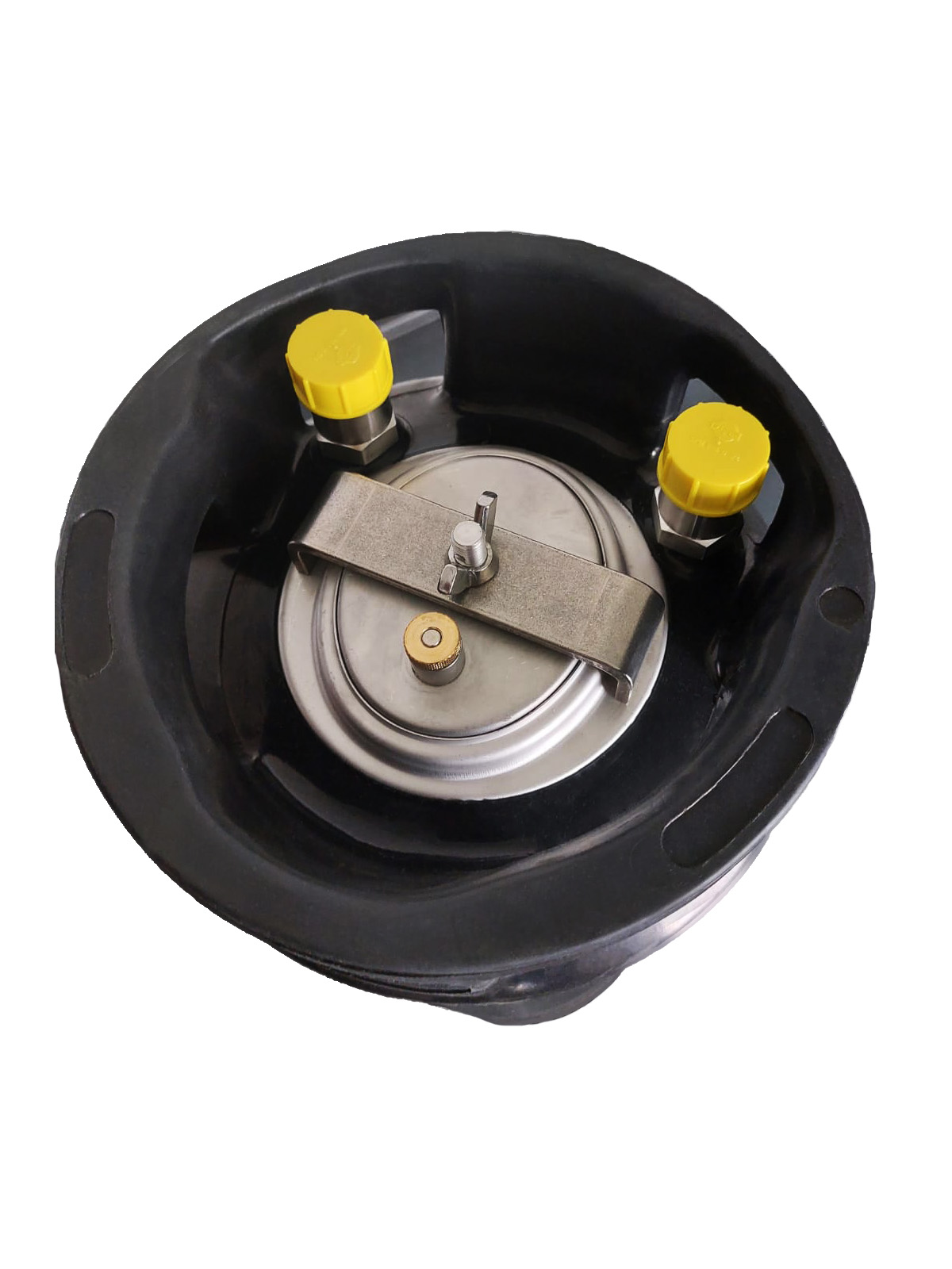 12 Liter Stainless Steel Mixed Bed Demineralization Cartridge Filled with Premium Resin 12 Liter Stainless Steel Mixed Bed Demineralization Cartridge Filled with Premium Resin