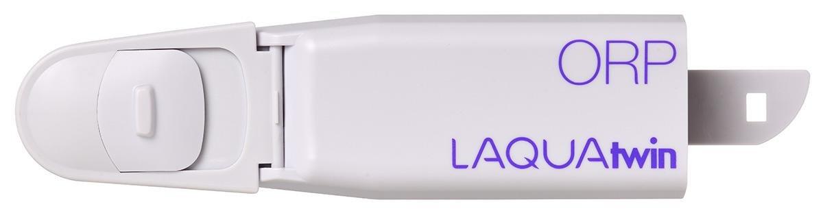 oriba LAQUAtwin S080-ORP Redox Austauschsensor seitlich mit ORP-Logo und Klappspitze für ORP-11 Tester