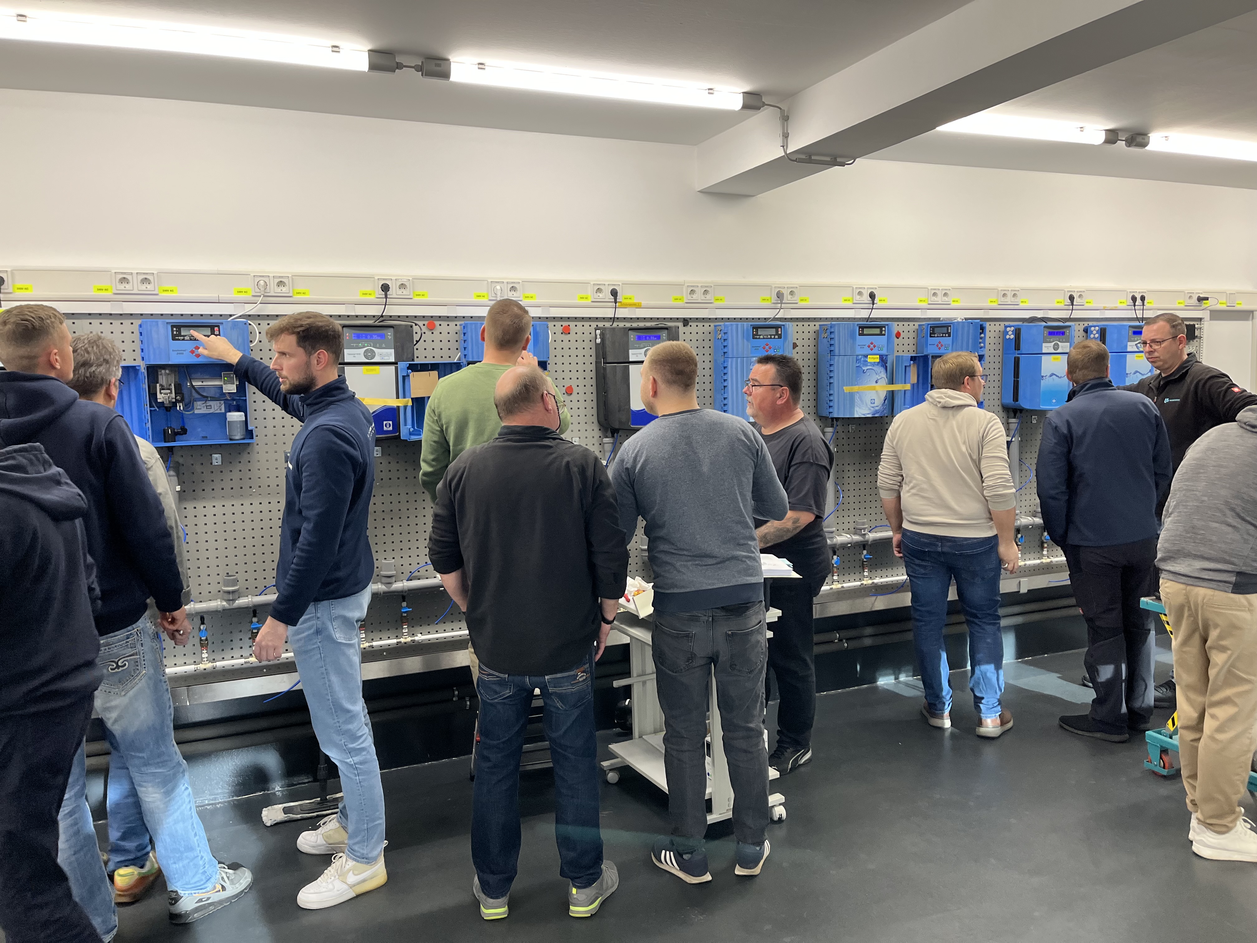 Wissen teilen – unsere 9. Testomatschulung zur Heyl Gerätewelt in 2025