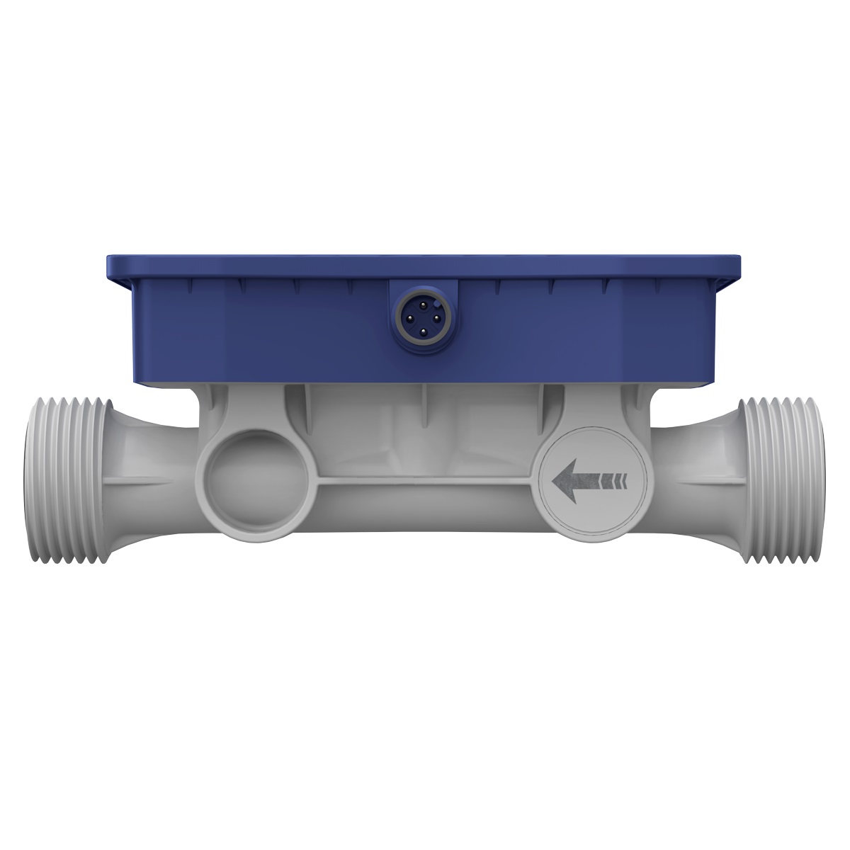 JUMO flowTRANS US W01 Ultrasonic flowmeter DN 15 (1/2 in.)