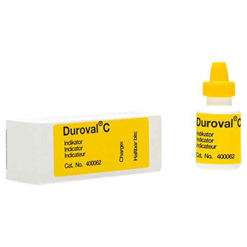 DUROVAL® C Indikator 8 ml Nachfüllpackung DUROVAL® C Indikator 8 ml Nachfüllpackung, Nachfüllflasche für Titration, geeignet für technische Wasserproben