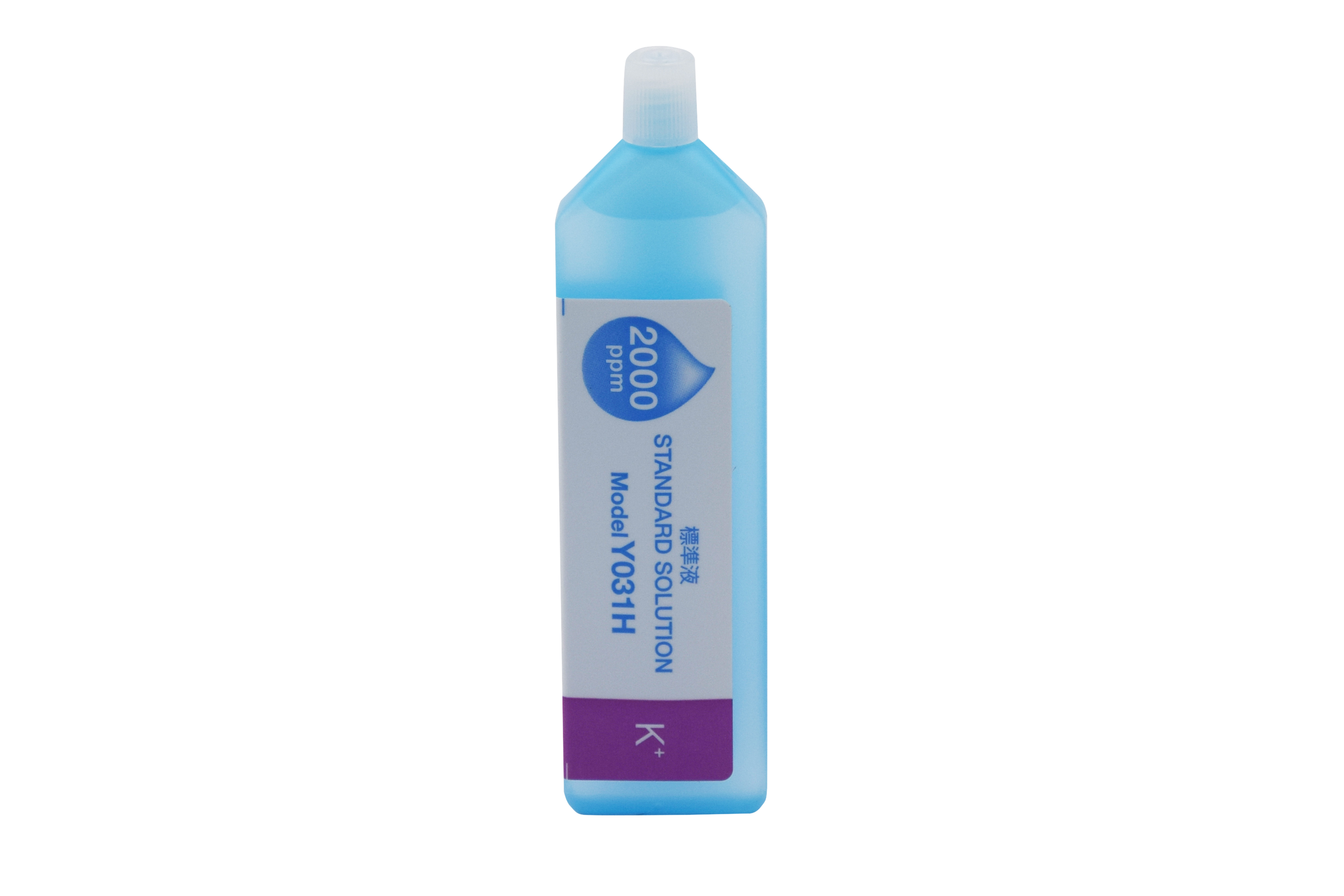 Horiba 2000ppm Potassium Ion Standard Solution (Y031H), single bottle with label