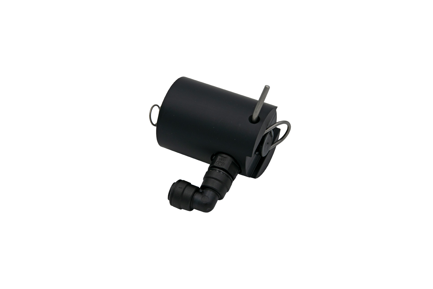 Regulator/filter mount for pressure regulator, complete, suitable for Testomat 2000, EVO TH, ECO and Titromat, spare part, front view