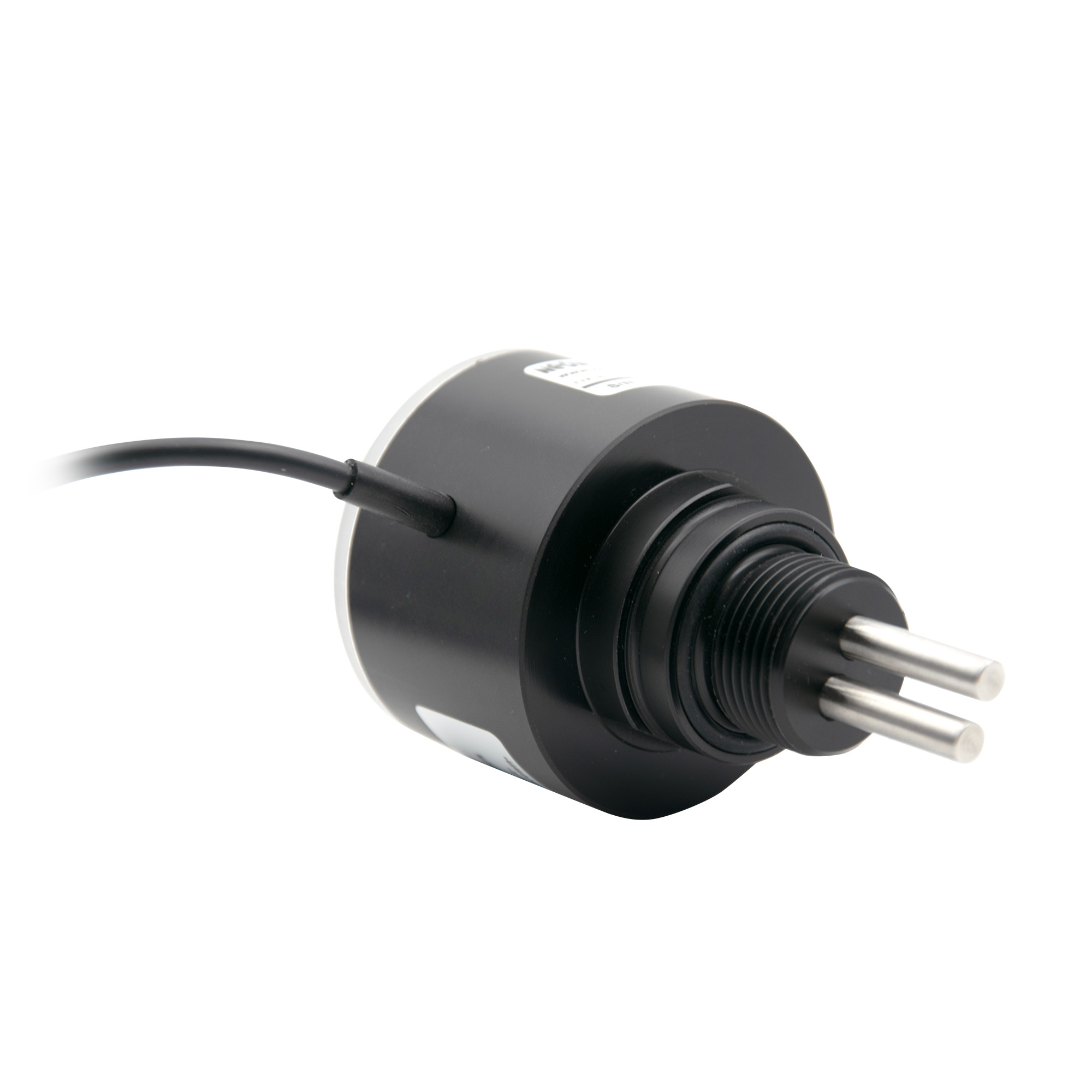 Nahaufnahme Leitfähigkeits-Sonde N-LF420 mit robusten Edelstahlstiften und Kabelbuchse