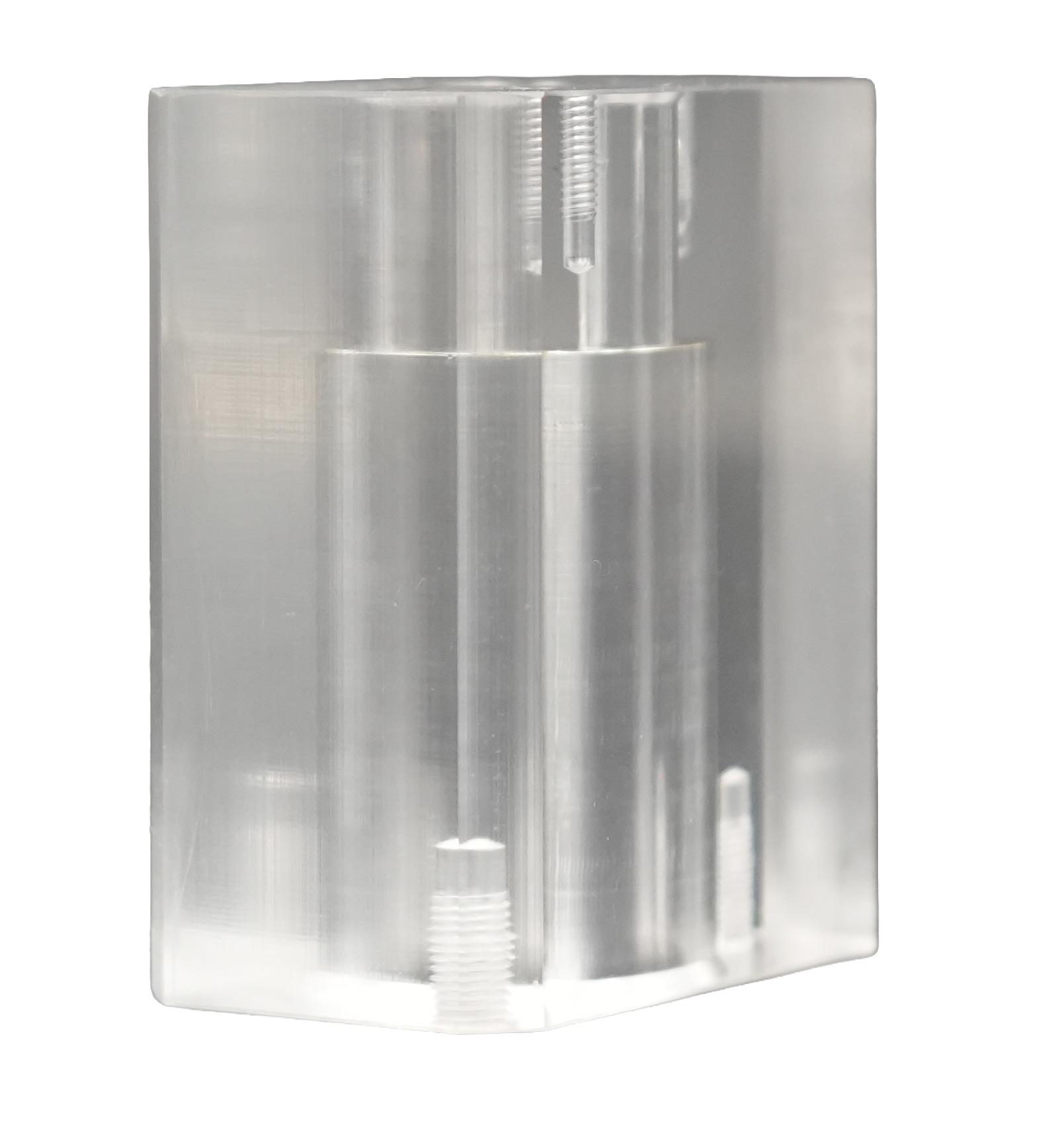 Pumpenzylinder für Testomat® LIMIT unsere Artikelnummer 40653 schräge Ansicht von der rechtenSeite