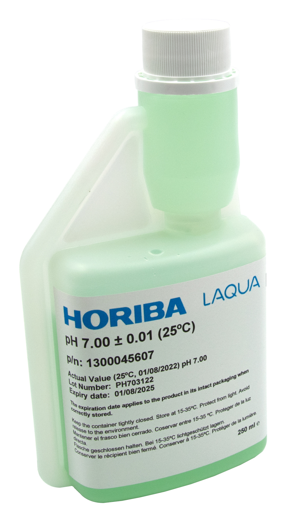 HORIBA pH 7.00 (±0.01pH @25°C) buffer solution 250ml (250-PH-7)