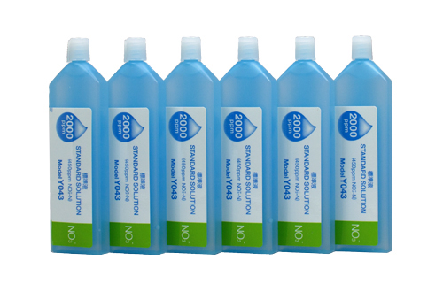 Horiba Y043 Nitrate Ion Standard, pack of 6 bottles, ion-selective measurement for water quality