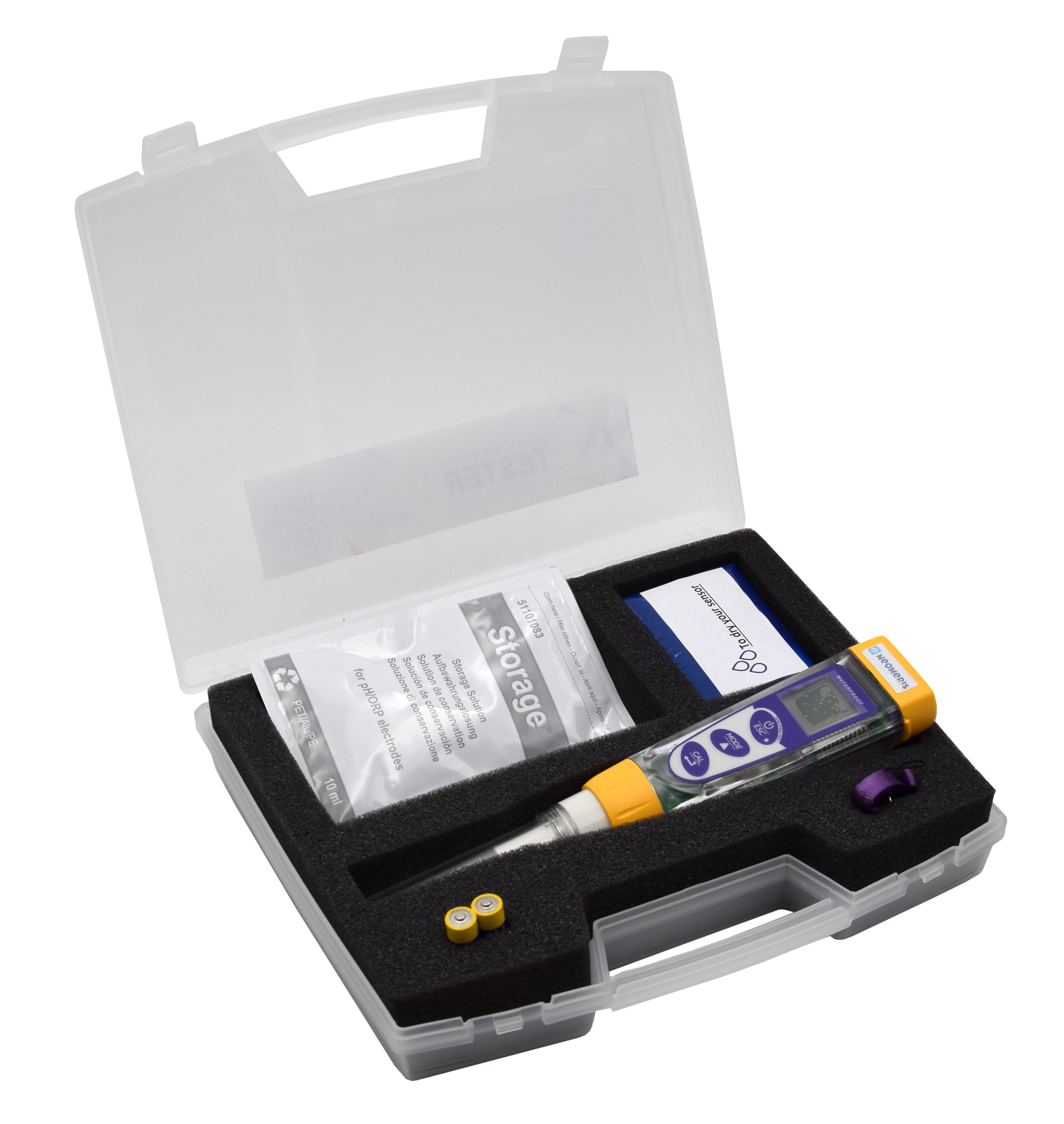 Advanced Redox-Temperatur Pocket-Tester im Messkoffer - Handtester zur Bestimmung des Redox-Wertes und der Temperatur