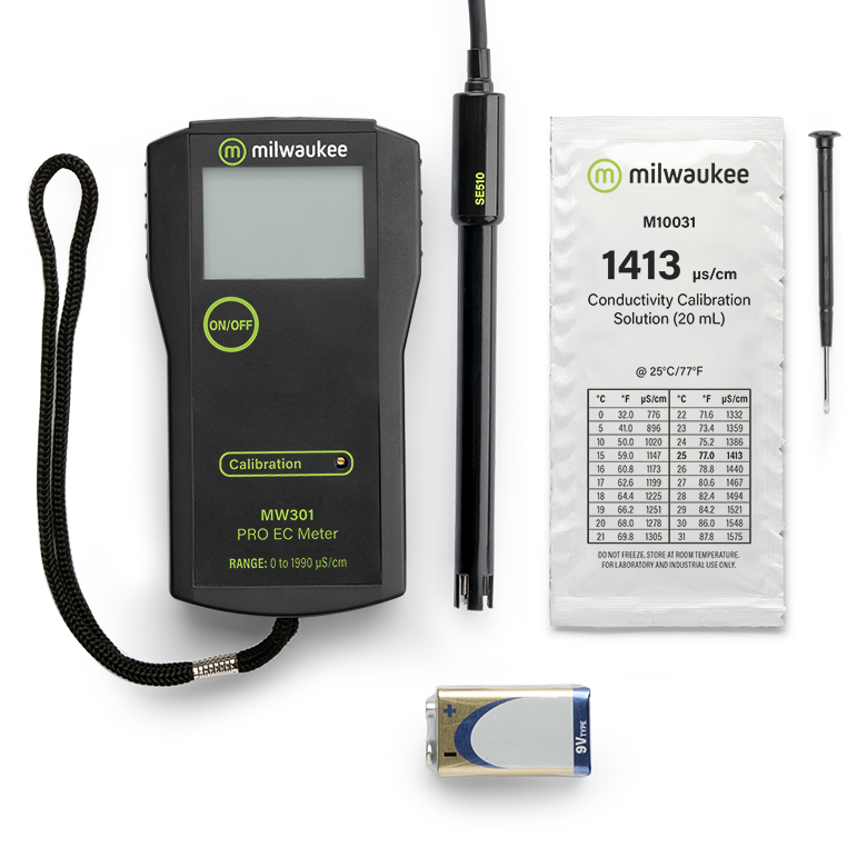 Milwaukee MW301 PRO portable conductivity meter