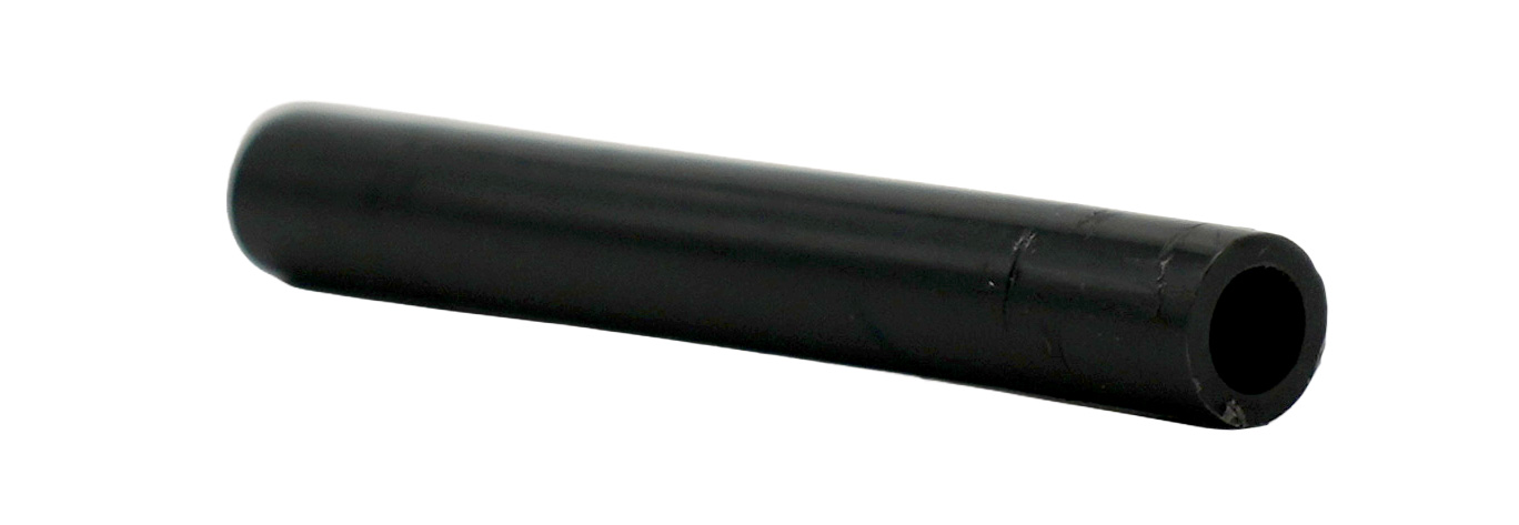 Inlet hose 50 mm for Testomat® LIMIT, our item number 40683, visible on the left-hand side with hose opening