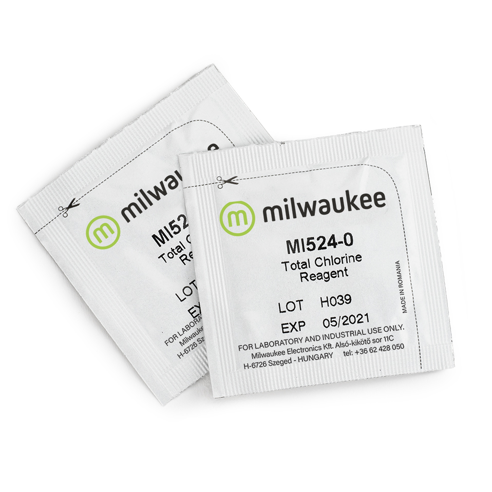 Milwaukee MI524-25 Pulverreagenzien für den digitalen Gesamtchlortester  (25 Stück)