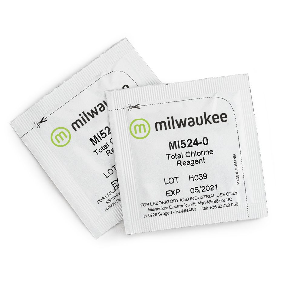 Milwaukee MI524-25 Pulverreagenzien für den digitalen Gesamtchlortester (25 Stück)