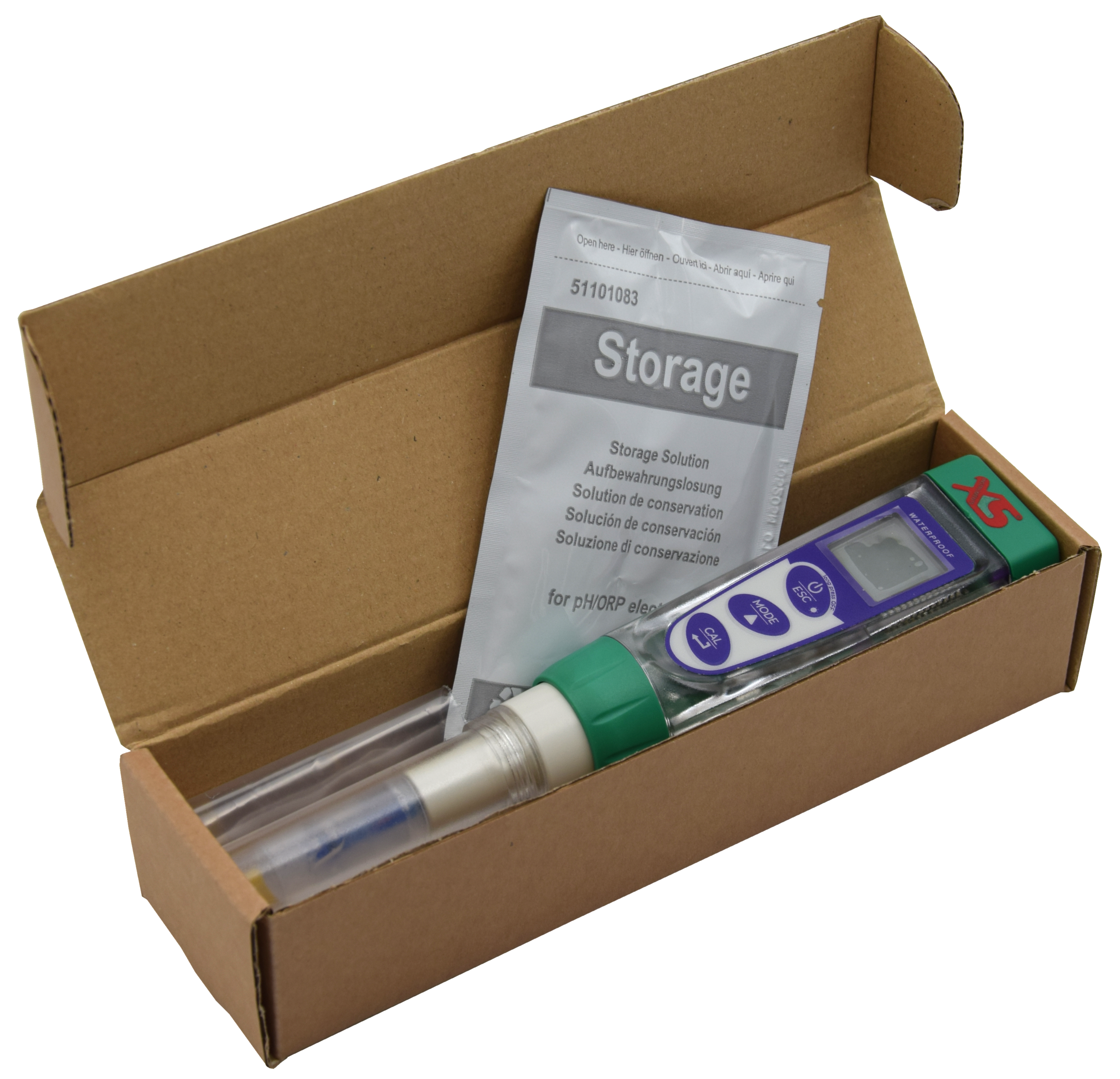 XS pH 5 ECO PACK – Tester zur Bestimmung des pH- Wertes und Temperatur
