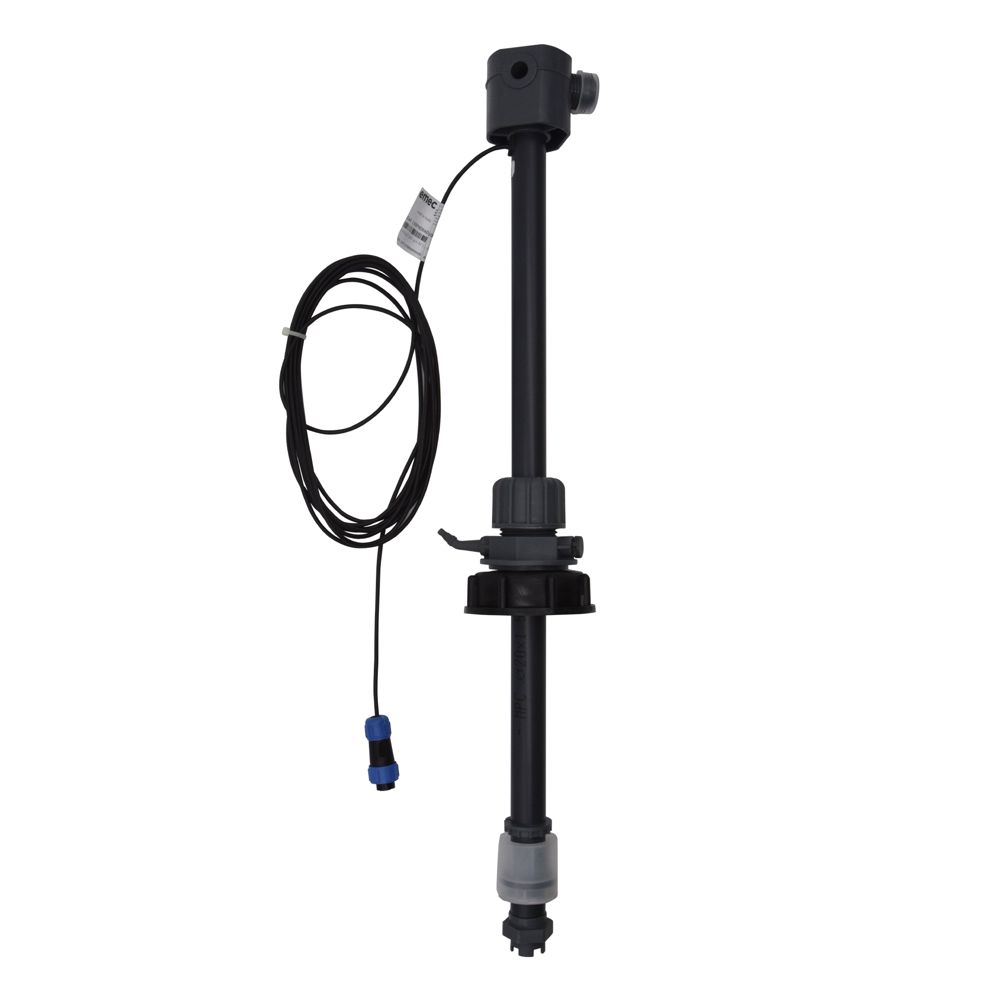 emec EPDM suction lance with 40cm immersion length (LASP4) - BNC plug for connection to K and VMS pumps