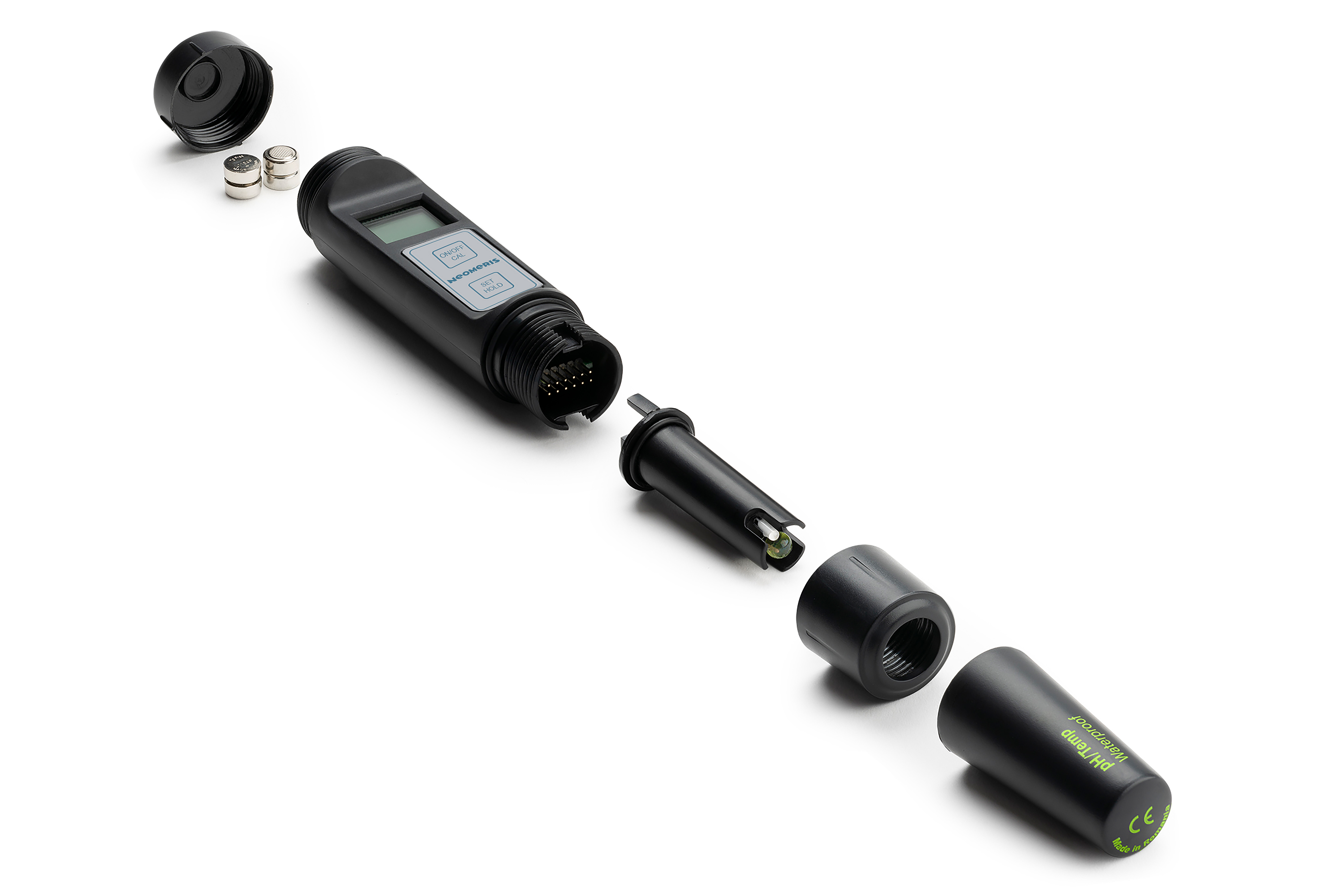 Basic pH/temp. pocket tester