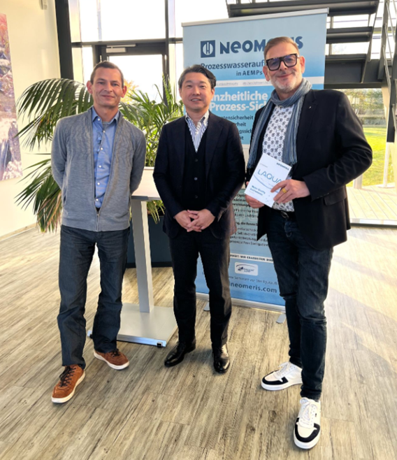 10.11.2023 Hildesheim, Germany Horiba, Japan, erstmals zu Besuch bei HeylNeomeris