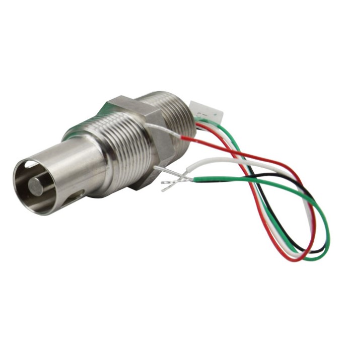 Select stainless steel conductivity sensor 200°C (max. 17 bar) for high temperatures and high pressure (HTLF)