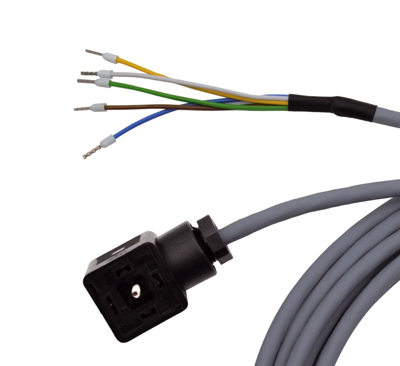 6 meter connection cable for N-LF measuring cells, 4-core 0.25² with shielding