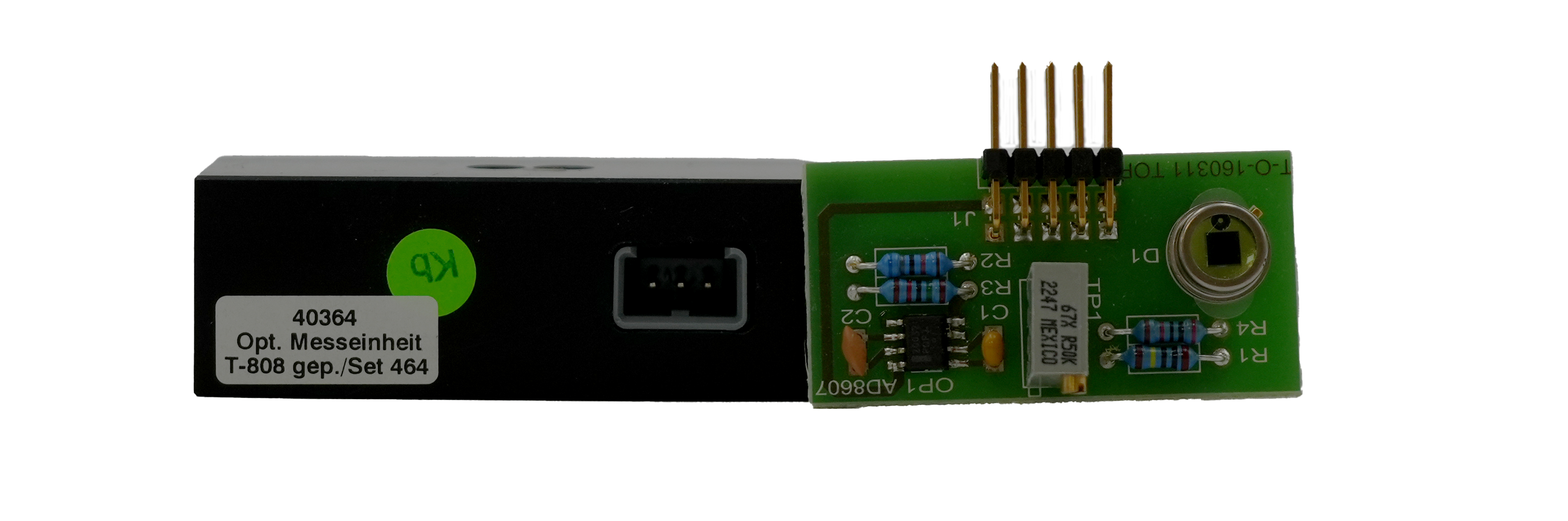 Optical measuring unit for Testomat 808, suitable for serial numbers 250.794 and above, rear view