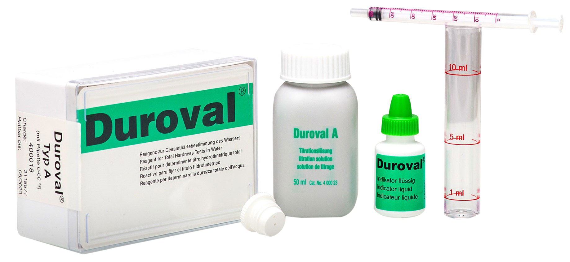 DUROVAL® A Test kit 0-60 °f