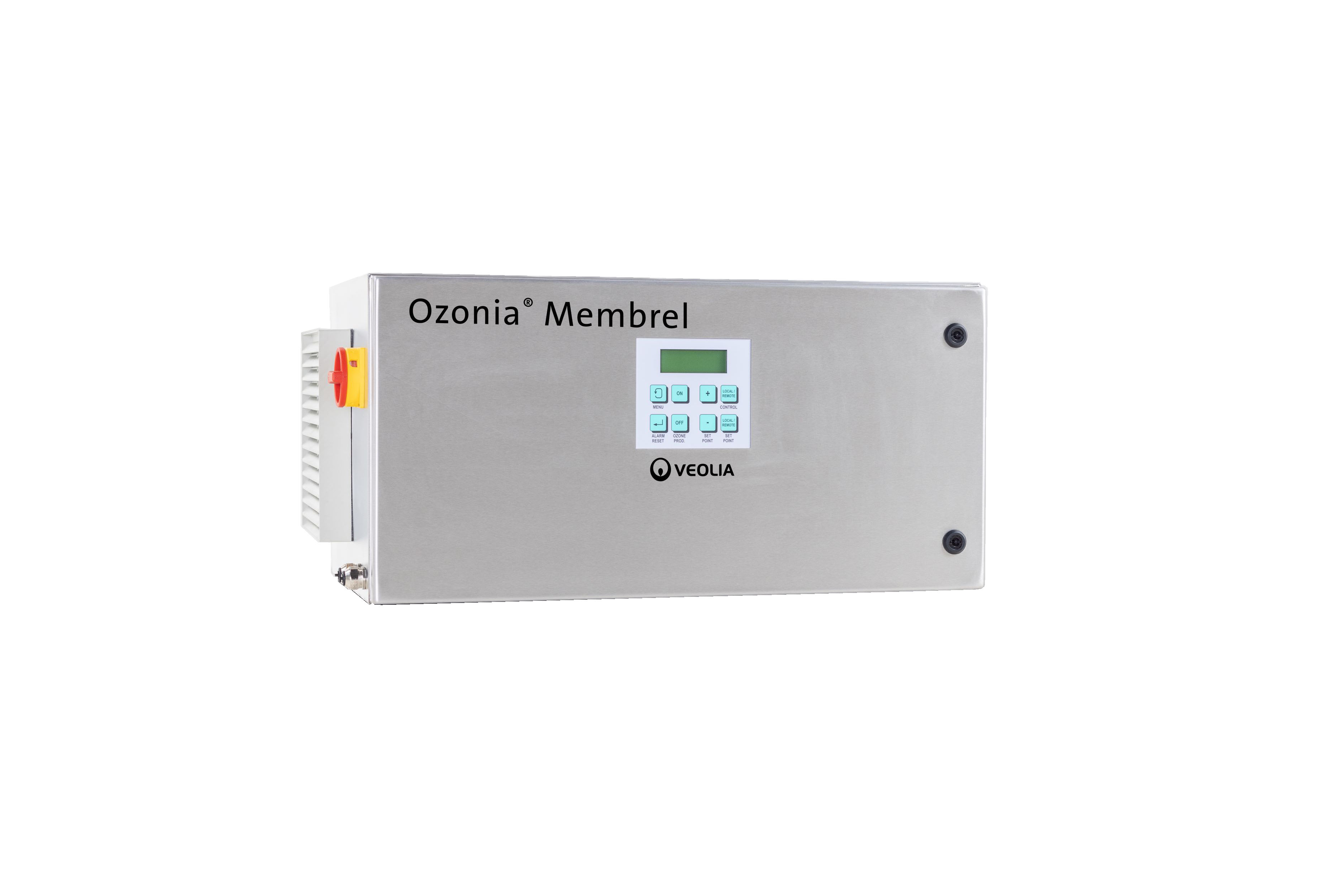 Ozonia Membrel MkV-K-2 - Elektrolytischer Ozongenerator, Ozonleistung 2x 3-4 g/h, Komponentenanlage