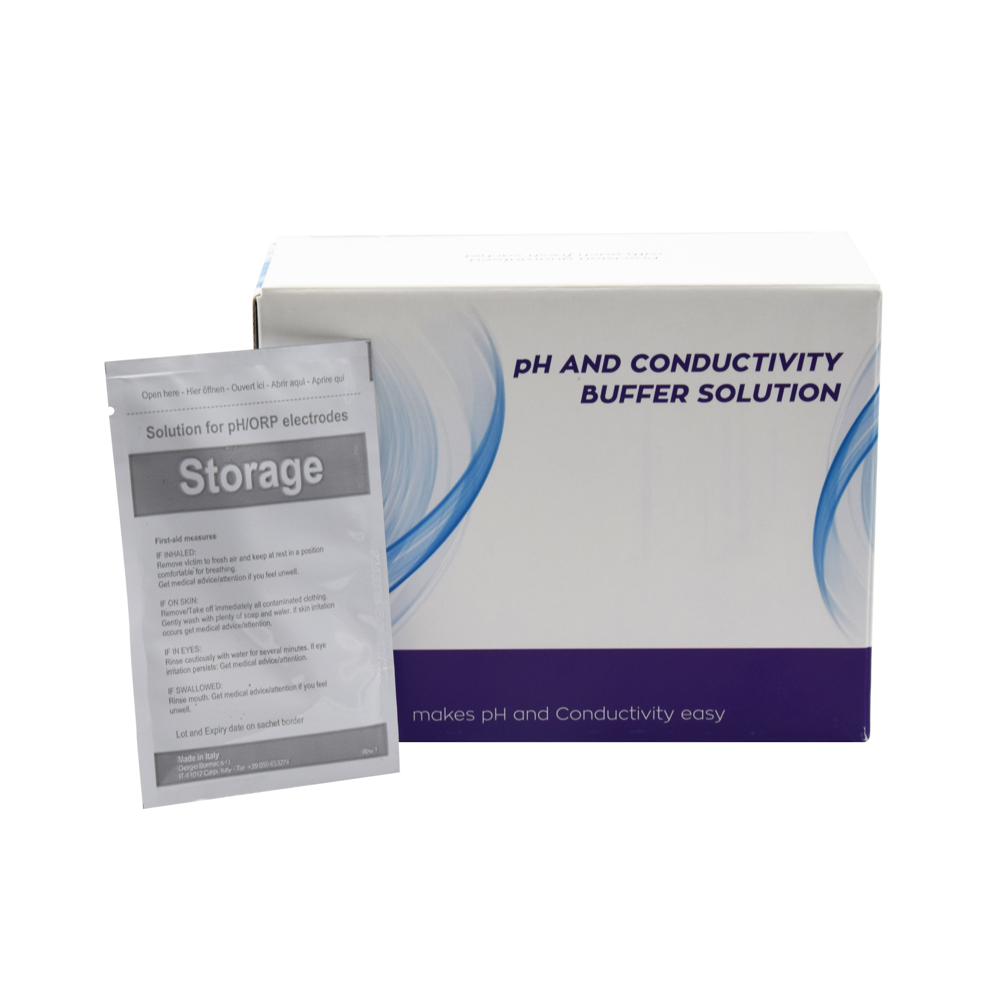 XS BASIC Aufbewahrungslösung für pH‑Sensoren 20×10 ml Tüten
