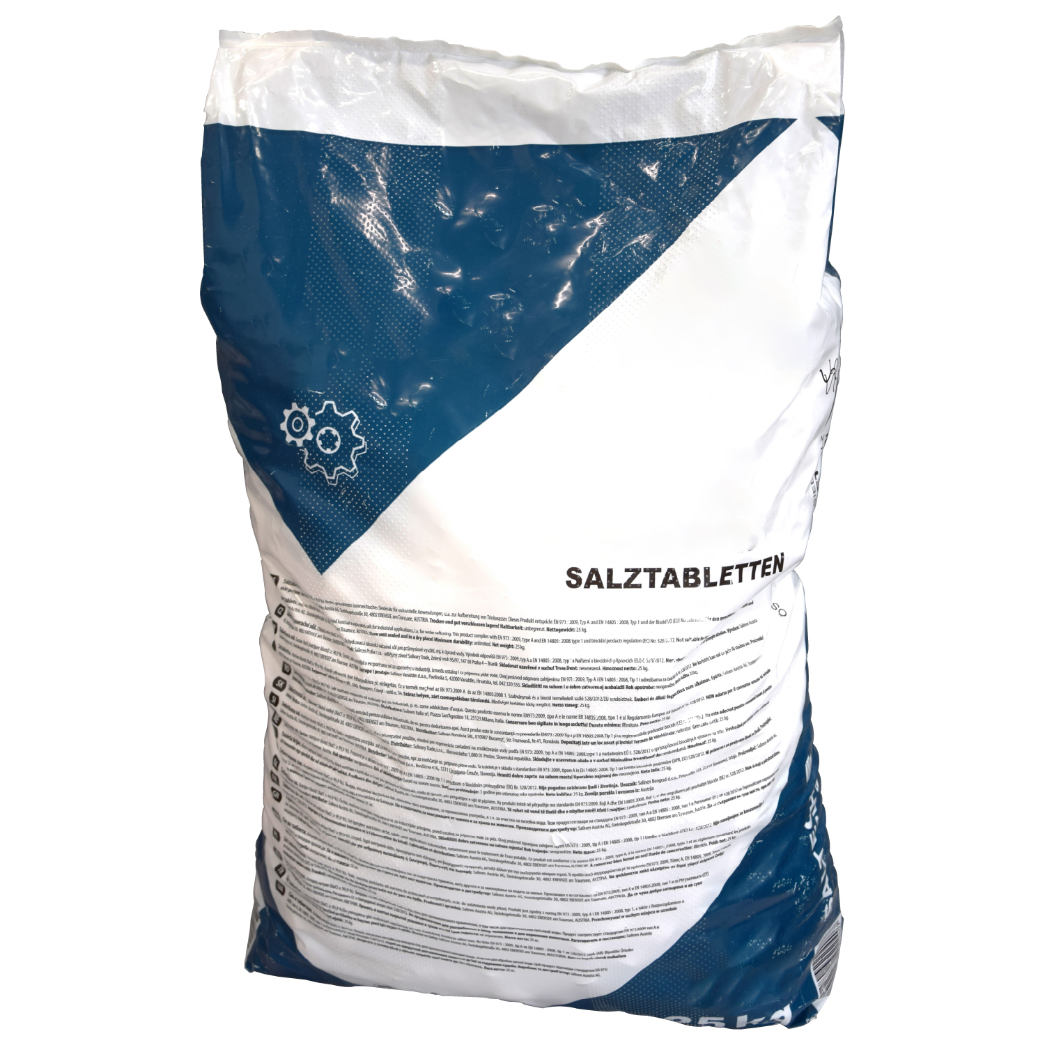1 pallet salt tablets (40x 25kg), EN 973 A