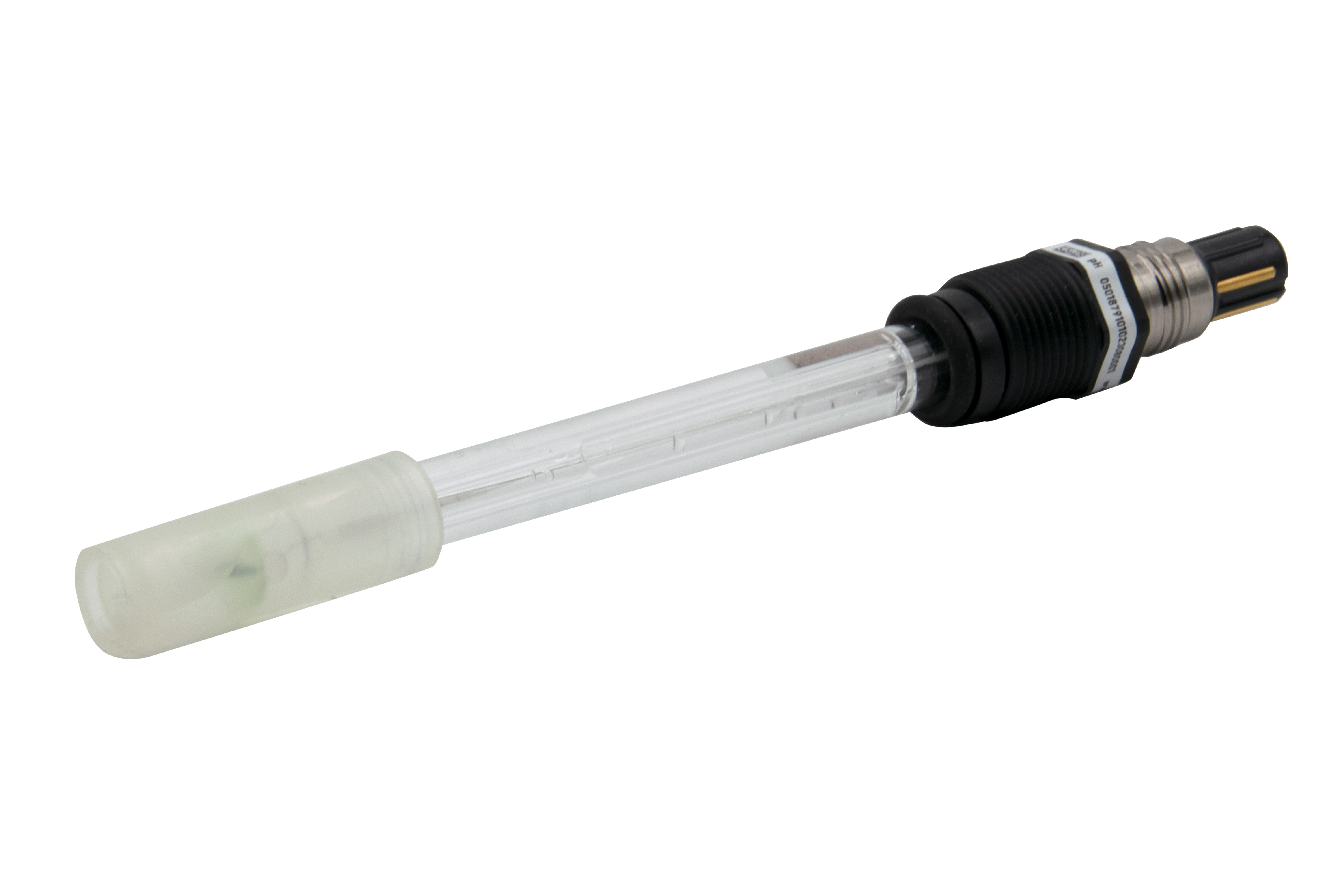 0-130 °C, Lochdiaphragma, PT1000 - Variopin pH Elektrode - Einstabmesskette JUMO tecLine HD (201021/10-12-11-18-120/841)