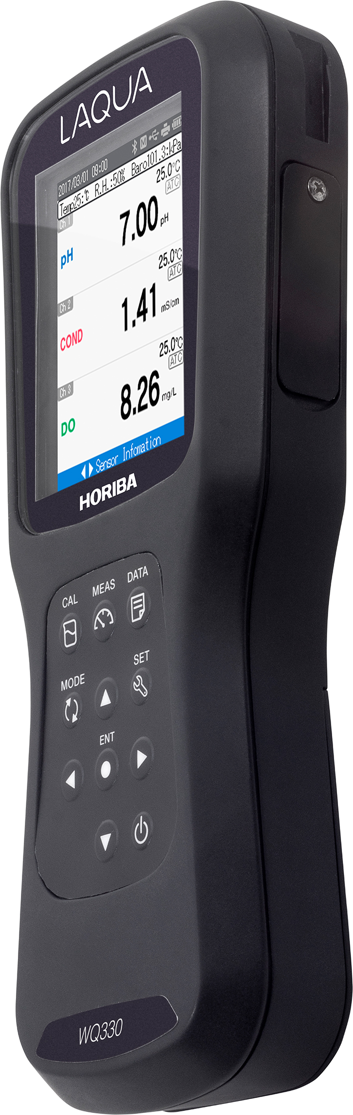 Horiba LAQUA WQ330-K – 3 channel professional measuring device for various parameters in analysis case