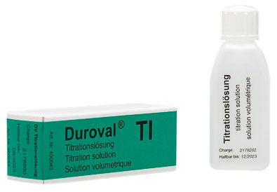 DUROVAL® TI titration solution refill pack