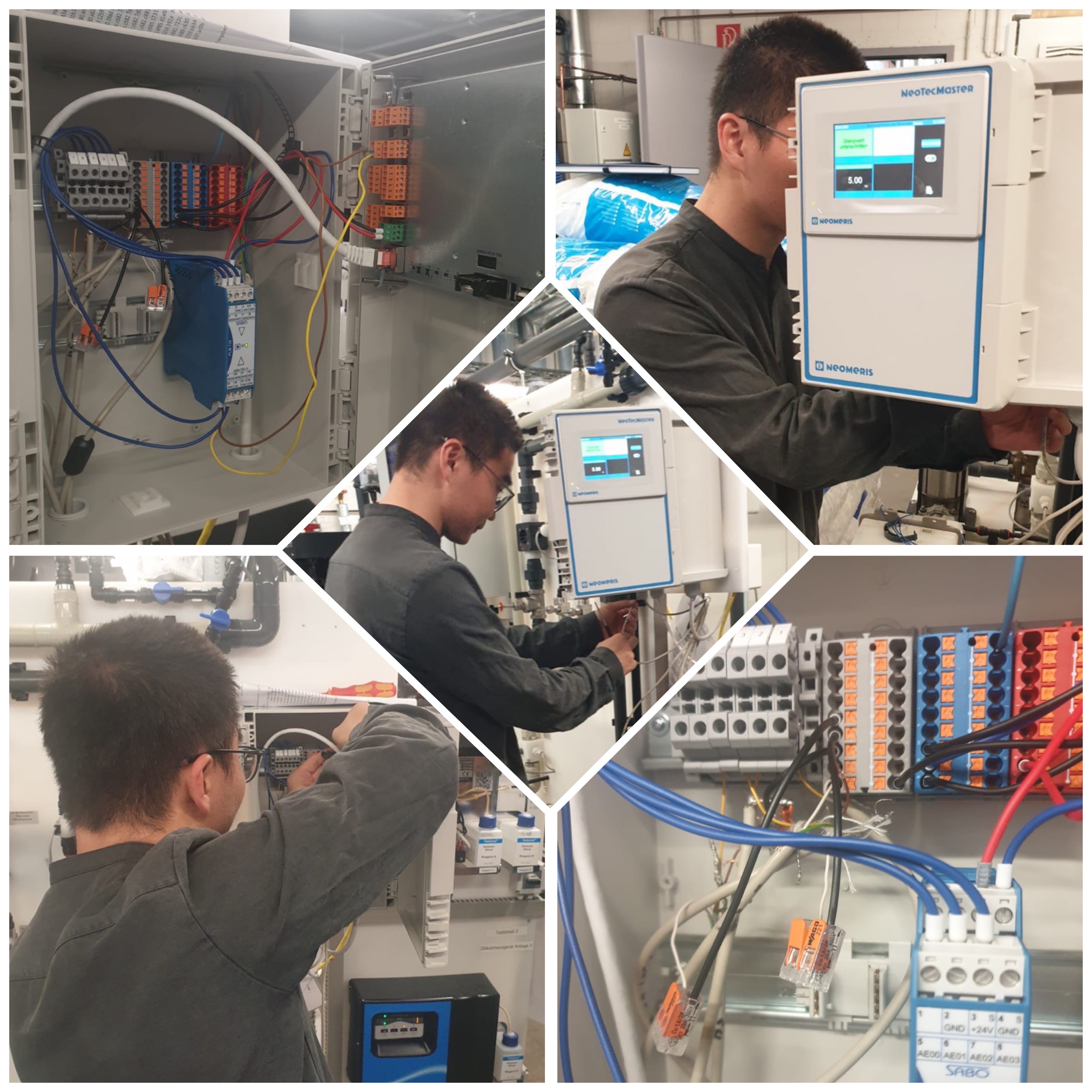 Erstinstallation des NeoTecMaster® im Klinikumfeld