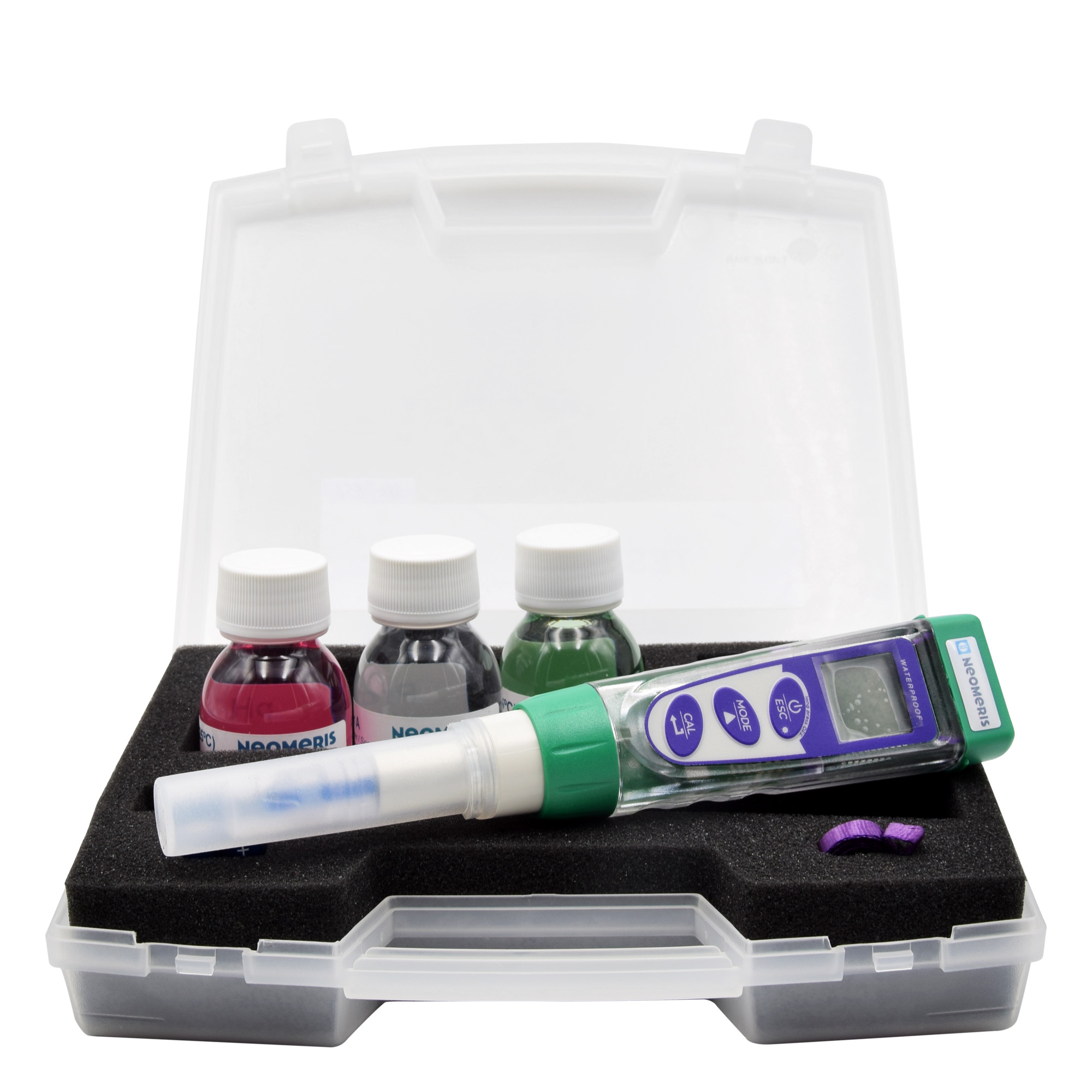 Advanced pH/mV/Temp. Pocket-Tester im Messkoffer - Handtester zur Bestimmung des pH-, mV- Wertes und Temperatur