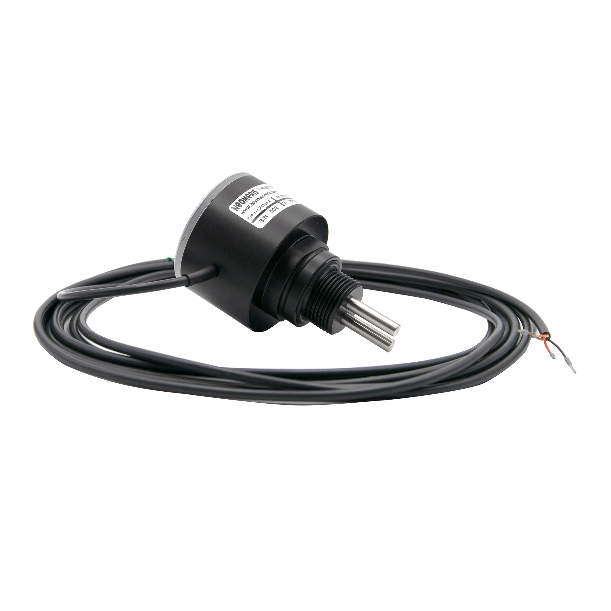 N-LF420 Leitfähigkeitsmessgerät Frontansicht mit ¾-Zoll Gewinde und Kabel