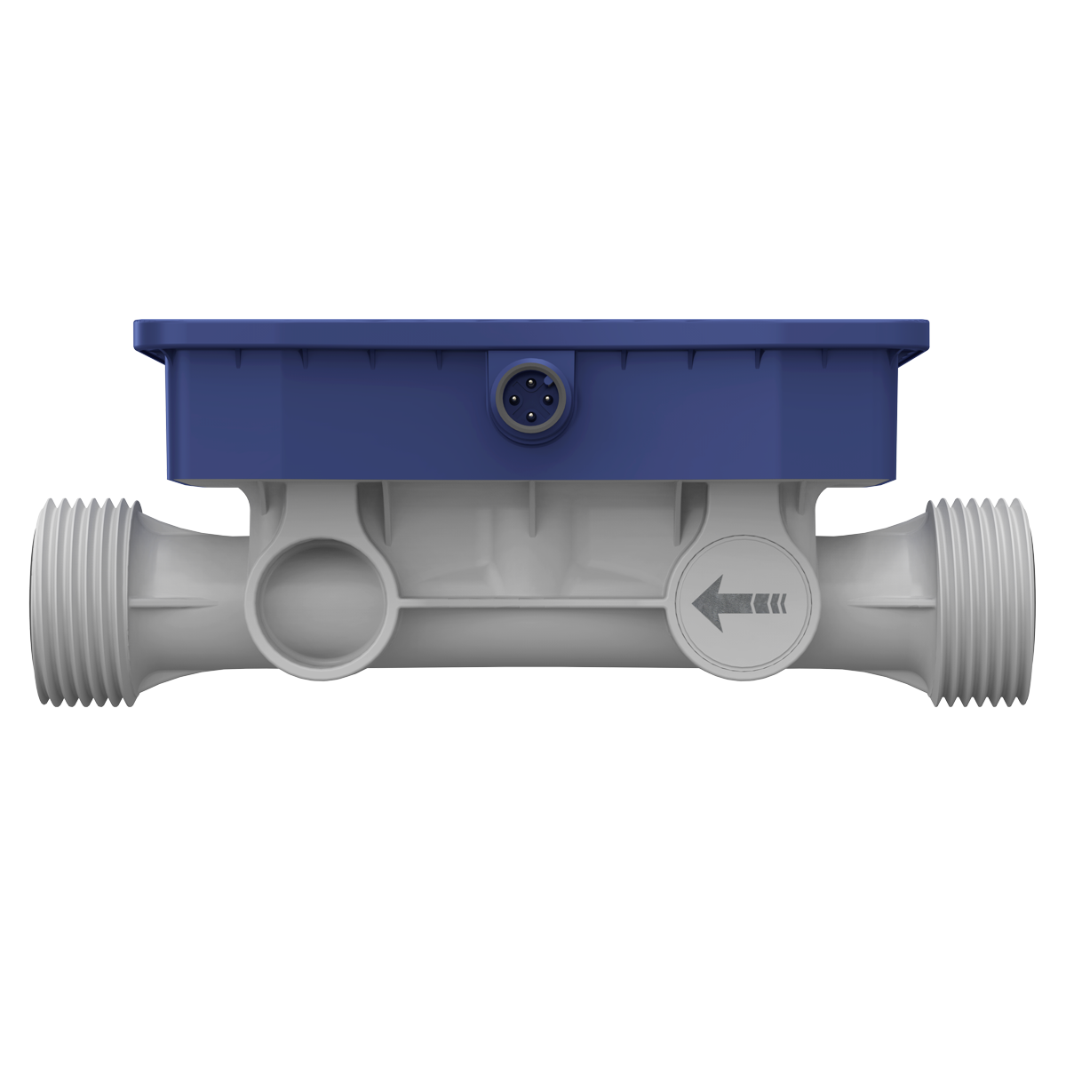 JUMO flowTRANS US W02 Ultrasonic flowmeter DN 15 (1/2 in.)