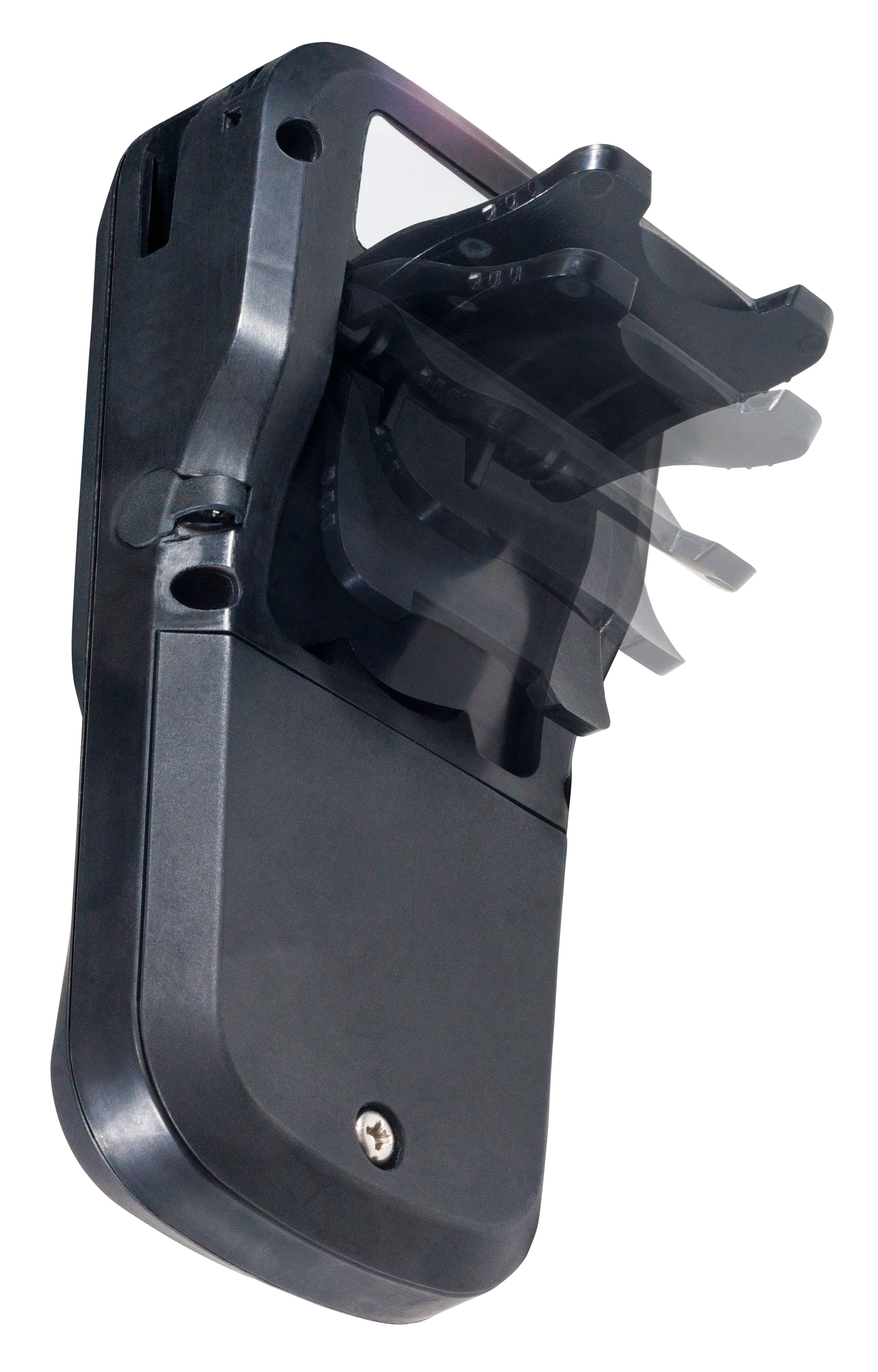 Rear view of LAQUA PH210 showing foldable stand for hands-free measurement.