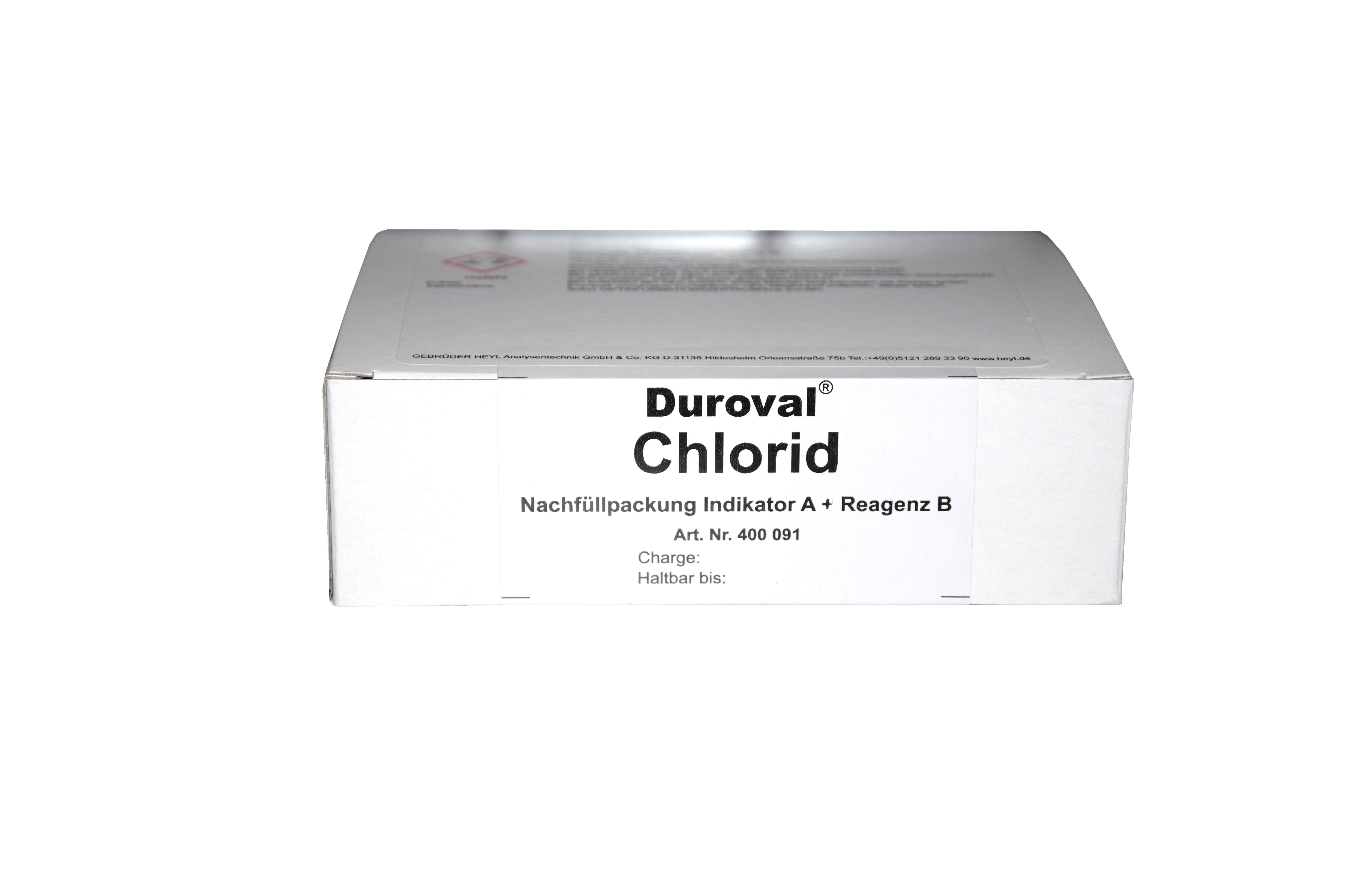 DUROVAL® Chlorid Reagenzien A+B Nachfüllpackung