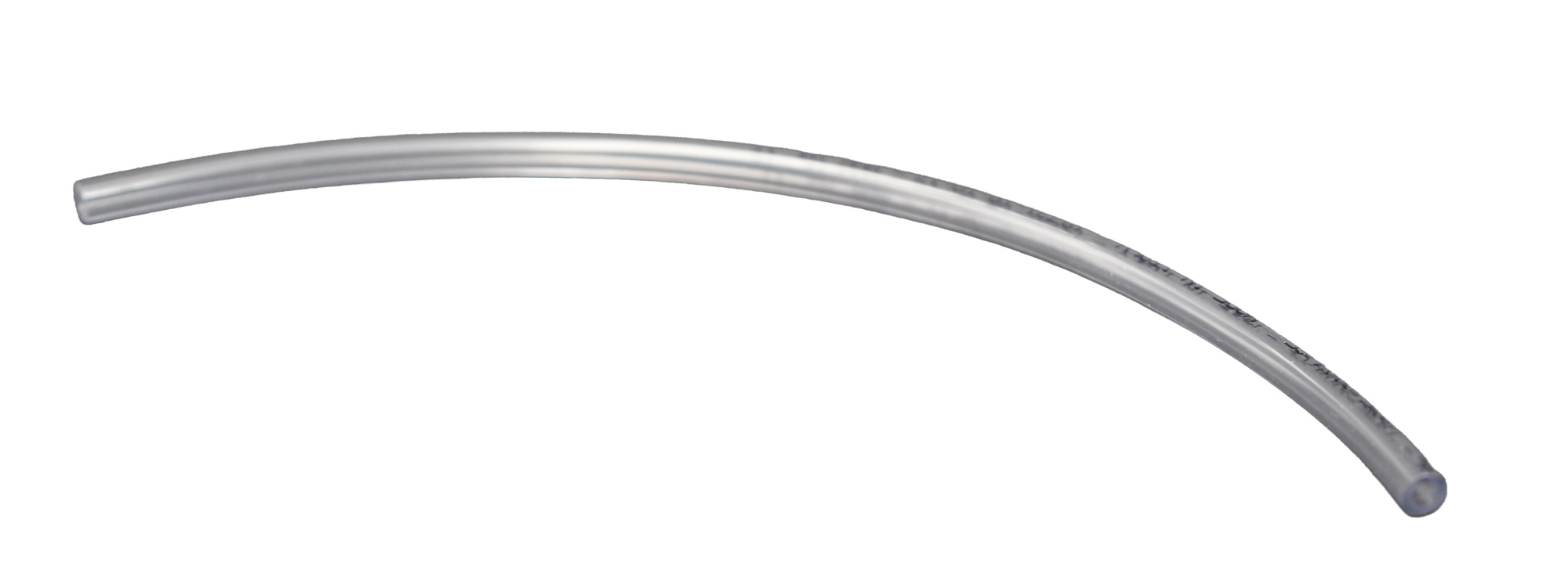 Ersatzschlauch für die Messkammer unsere Artikelnummer 35852 durchsichtig, mit Blick auf die Einlassöffnung 