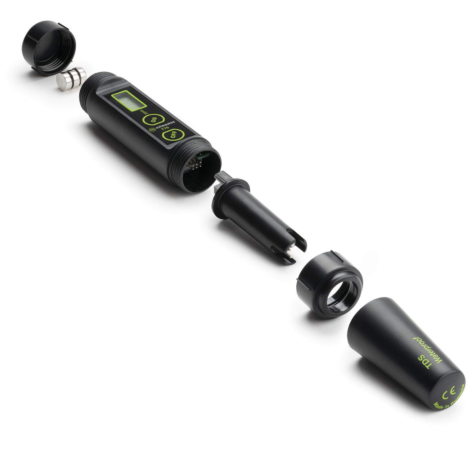 Milwaukee T76 Messgerät Aufbau, detaillierte Explosionsansicht