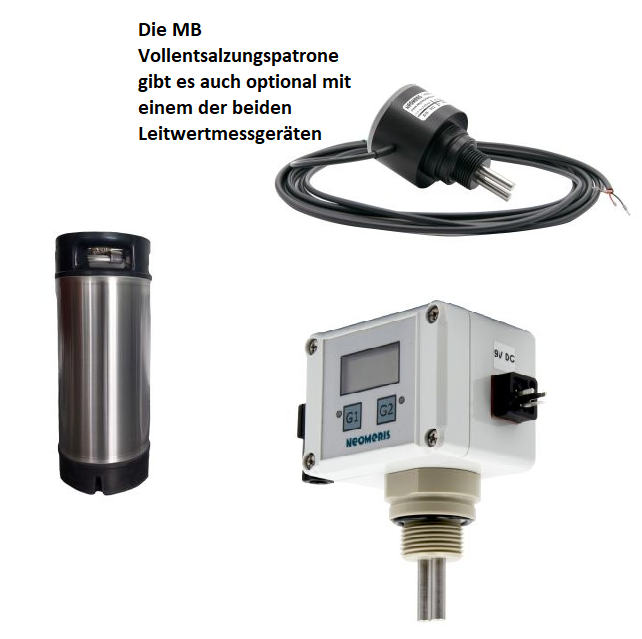 12 Liter Stainless Steel Mixed Bed Demineralization Cartridge Filled with Premium Resin 12 Liter Stainless Steel Mixed Bed Demineralization Cartridge Filled with Premium Resin