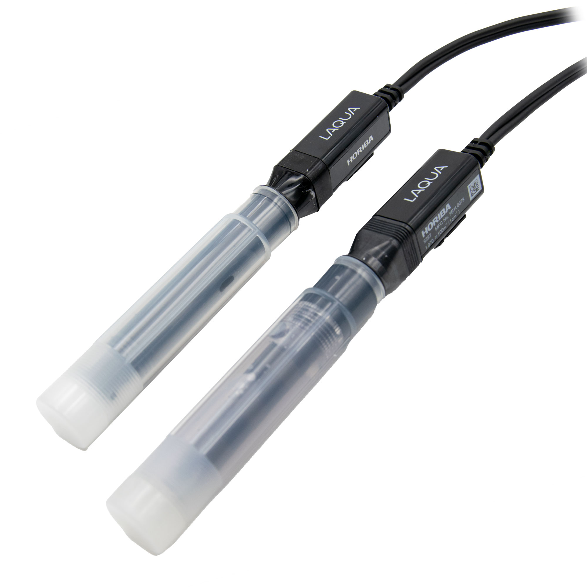 elektroden für das Messgerät. Zwei Elektroden Nahaufnahme