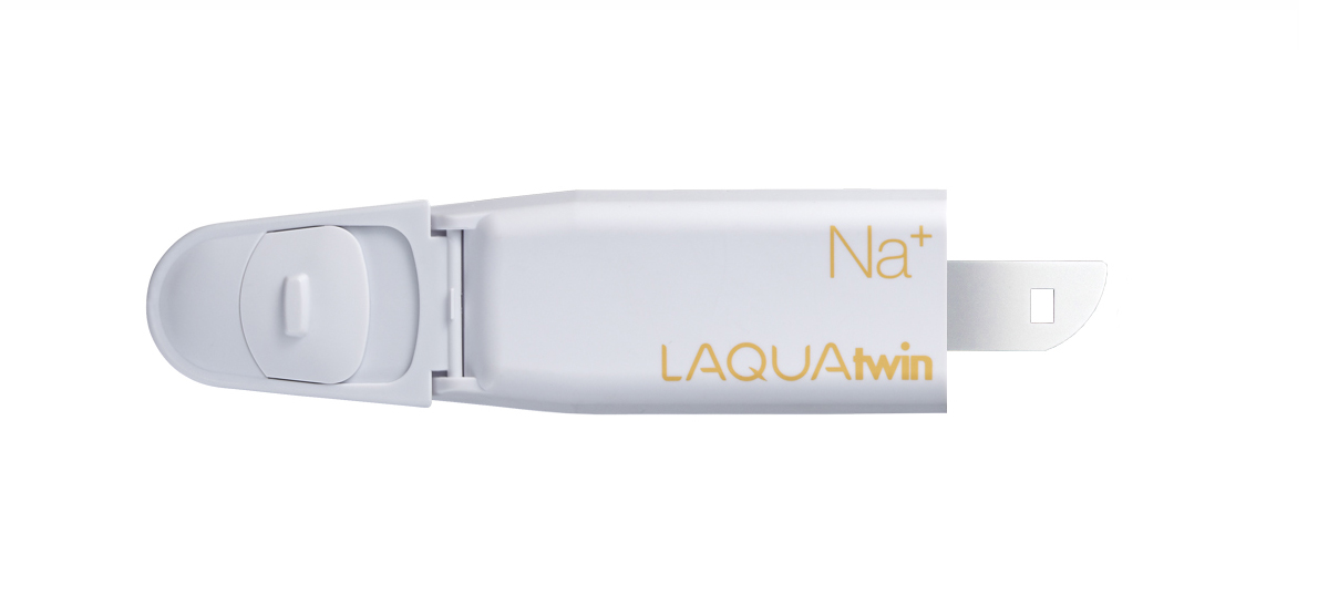 Horiba LAQUAtwin S022 Natrium‑Austauschsensor seitliche Ansicht mit Steckerende