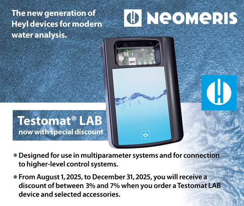 the header for the Testomat LAB discount. The photo shows the Testomat LAB with a brief description
