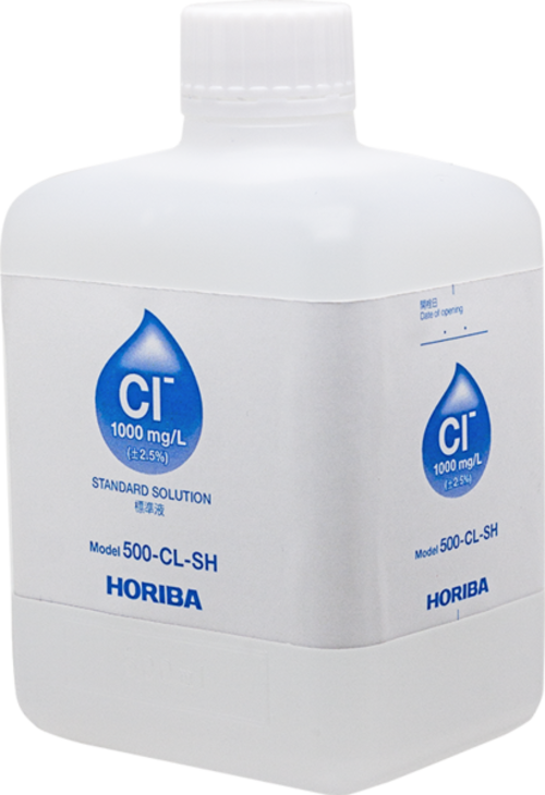 Horiba 1000 mg/L Chloride Ion Standard Solution, 500ml (500-CL-SH)
